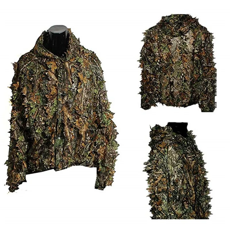 Охотничий костюм Ghillie тактическая камуфляжная одежда CS 3D бионическая