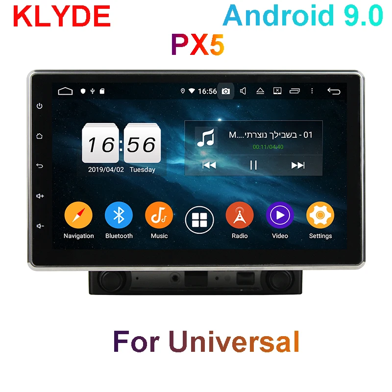 KD 2000 10 1 дюймов Rockchip PX5 Cortex A53 8 ядер вверх/вниз/влево/вправо регулировка угла