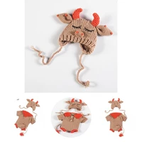 1 set stylish cozy exquisite patchwork soft photography cap costume for home baby clothes baby photography clothes