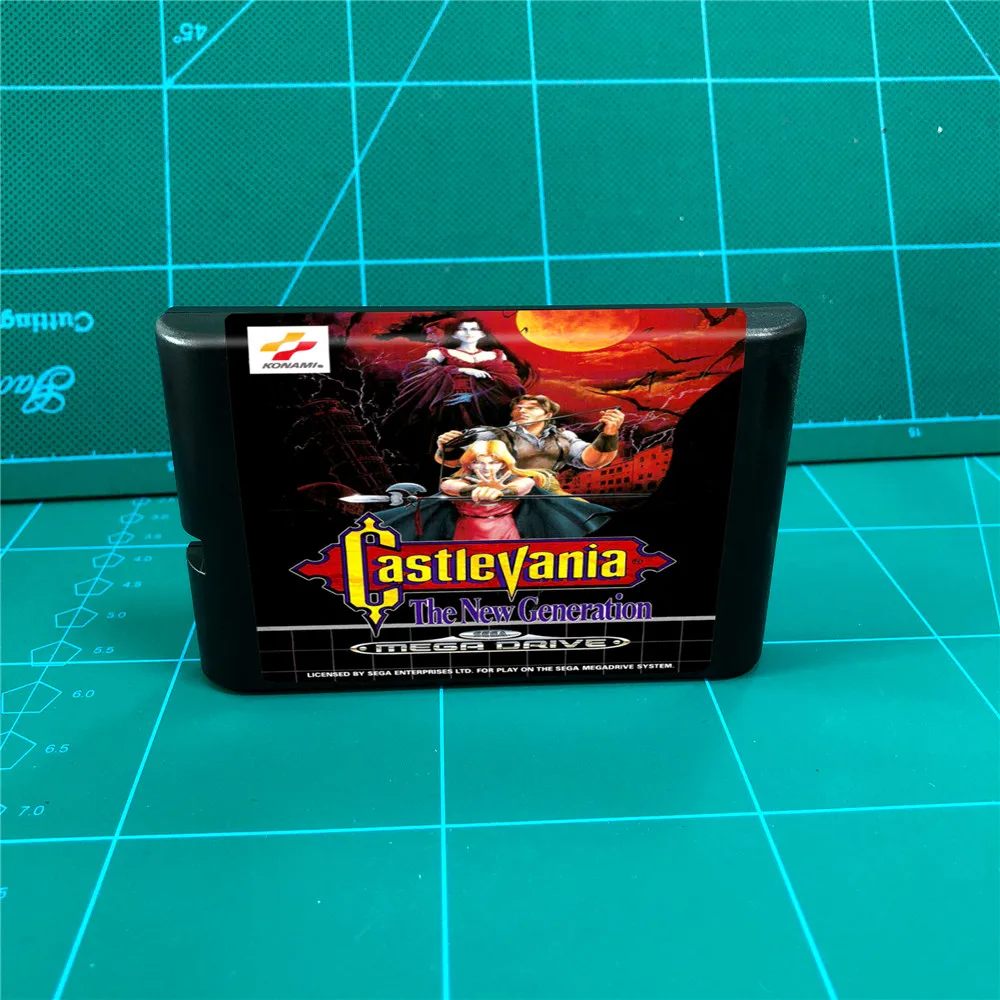 Castlevania-новое поколение-16-битный игровой картридж MD для консоли MegaDrive Genesis |