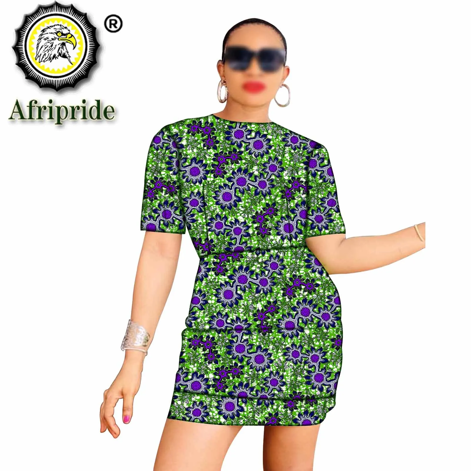 Fashion African Clothes High Waist Dress Ladies long sleeve Dashiki Clothing Elegant African Dresses for Women Party S2025069