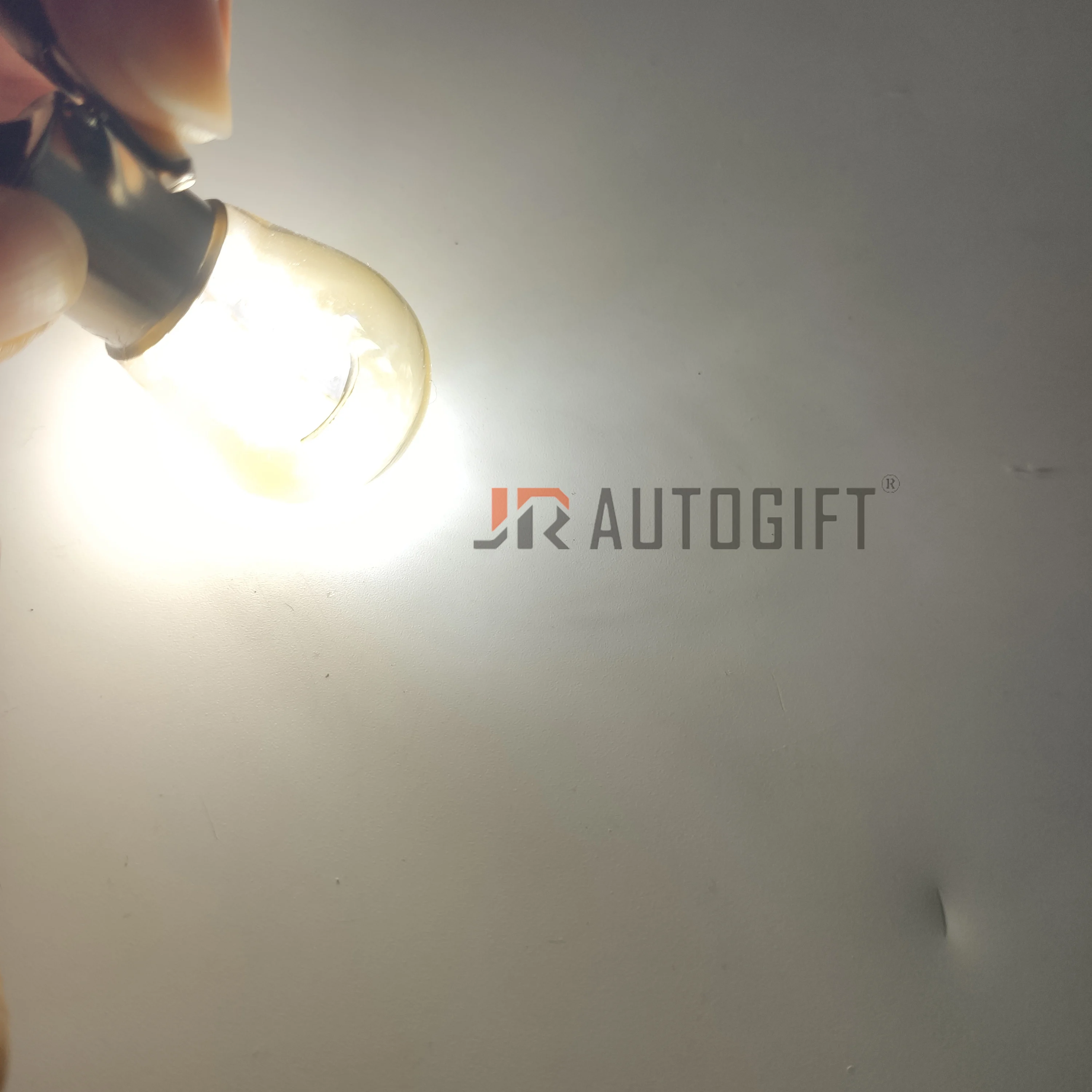 Светодиодный фонарь 10x P21w 1156 Ba15s 1157 BAY15D стеклянный чехол S25 3014 72SMD 12-24 В теплый белый