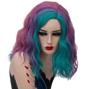 Парик HAIRJOY из синтетических волос, женские парики средней длины с кудрявыми волосами, 13 цветов в наличии