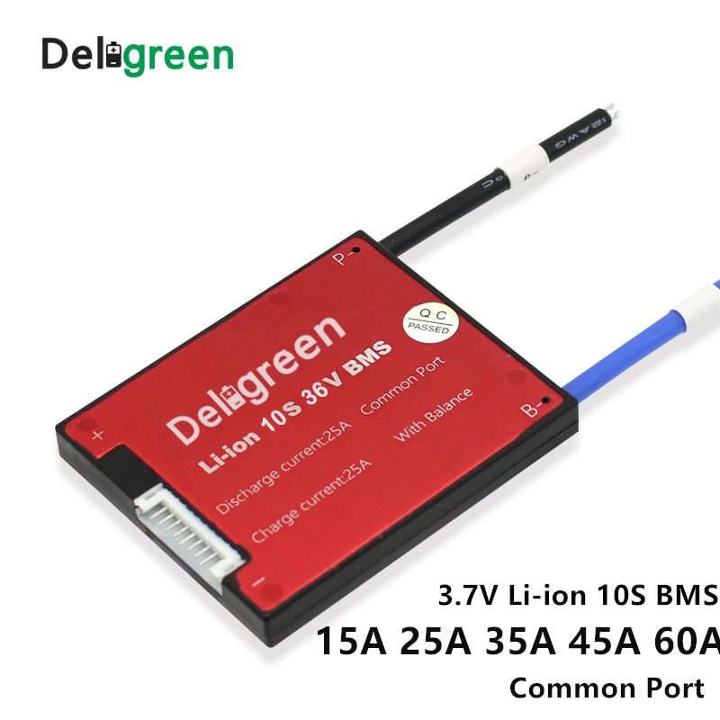 10S 15A 20A 30A 40A 50A 60A 36V PCM/PCB/BMS для 3,7 V LiNCM Аккумуляторный блок 18650 литий-ионный аккумулятор с sctoor