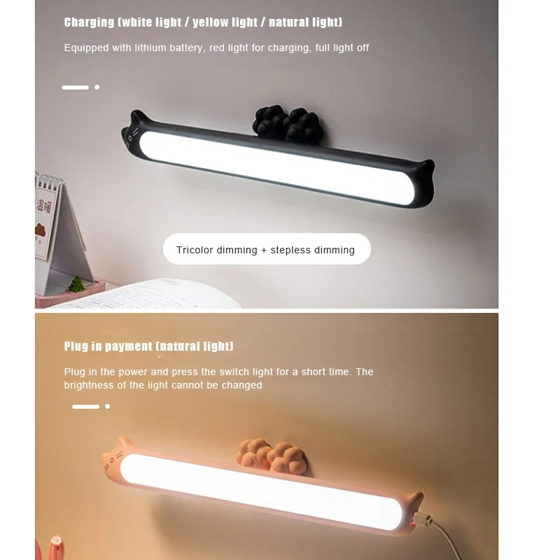 Светодиодный настенный светильник для чтения детей двухъярусная лампа кровати