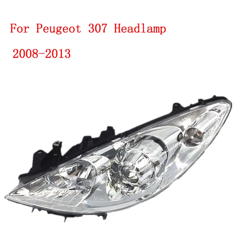Для 08 13 Peugeot 307 ручная 6 линия электрическая 8 галогенная фара в сборе комбинация