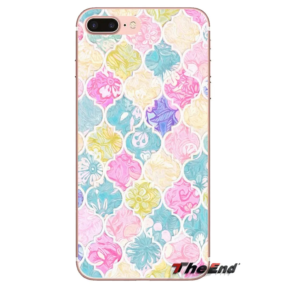 Прозрачный мягкий чехол покрывает марокканские весы русалки для iPod Touch Apple iPhone 4 4s