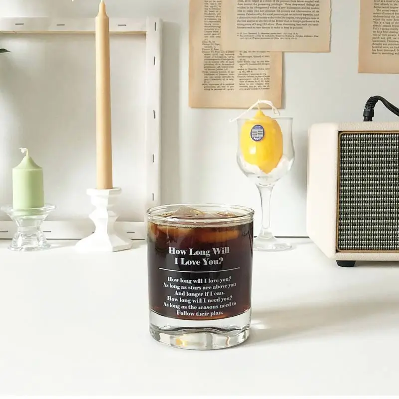 Чашка для эспрессо в ретро-стиле с надписью | Дом и сад