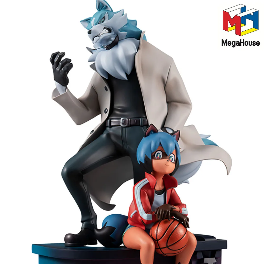 

Megahouse оригинальная статуя Mh Kagemori Michiru Ogami Shirou Bna Фирменная новая фигурка животного аниме Коллекционная модель игрушки подарки