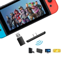 for nintendo switchliteps4 transmitter bluetooth adapter 5 0 audio game accessories with usb type c connector for pclaptop