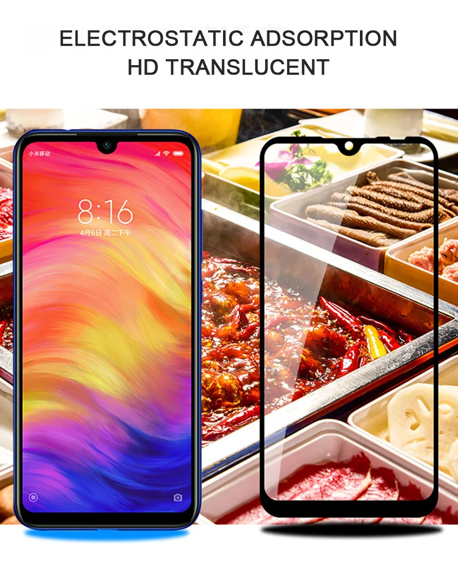 9D защитный Стекло на для Xiaomi redmi note 7 6 5 Huawei Honor 8 PRO Экран протектор для redmi 6 PRO 6A закаленное Стекло на redmi K20 PRO