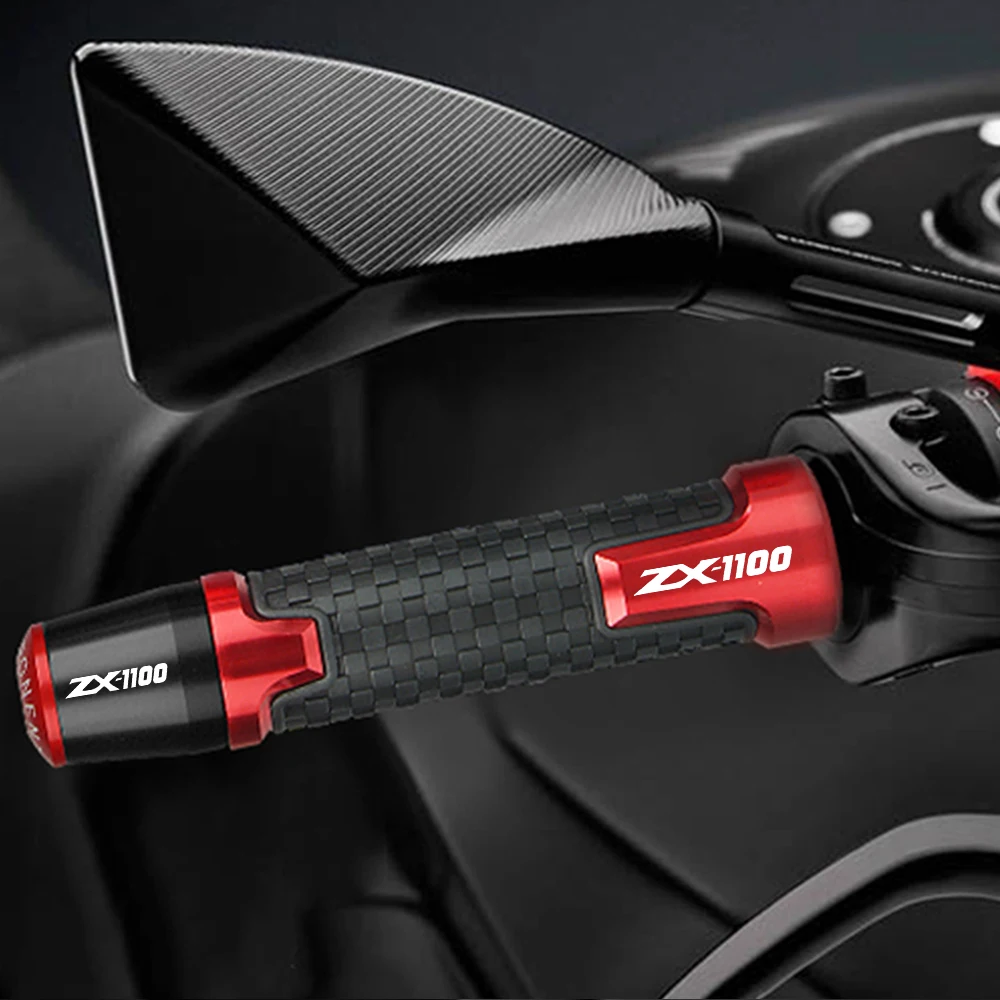 

Алюминиевые аксессуары для мотоциклов с ЧПУ, концы ручки для Kawasaki ZX1100 ZX 1100 ZX11 ZX-11 ZX 11 1990-2001 2000 1999