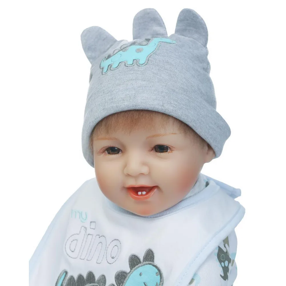 

Lifelike Reborn Baby Doll 55cm Newborn Doll Kids Girl Playmate Birthday Gift Accompanying baby dolls boys and girls