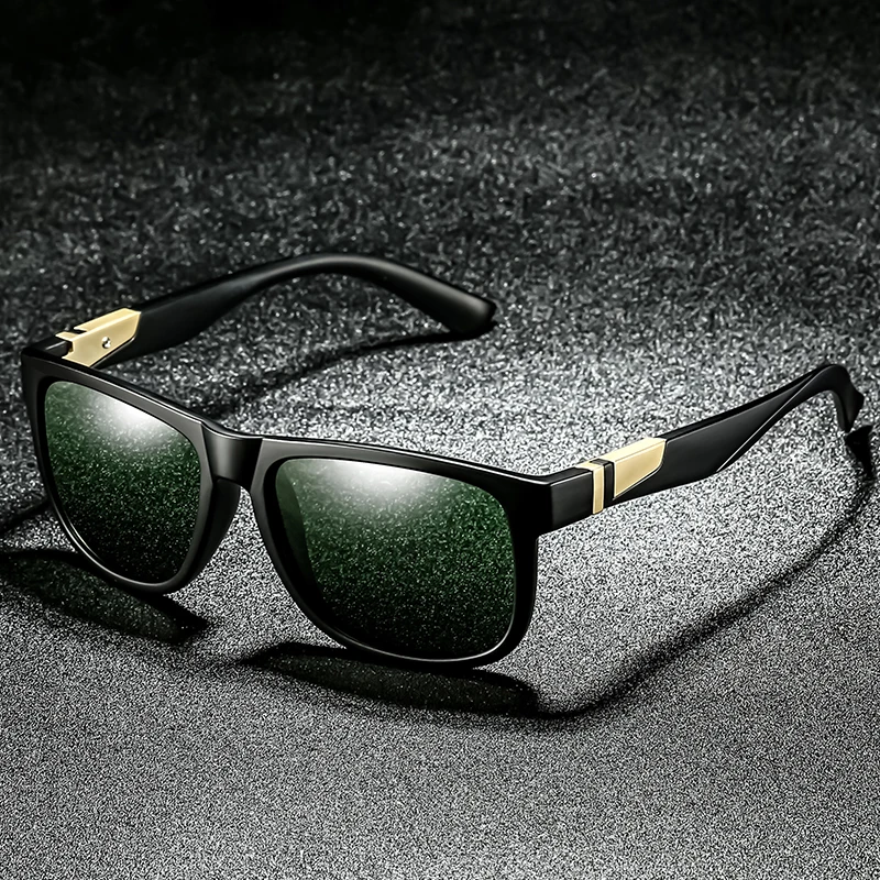 

MSETOUTM 2022 Polarized sunglasses UV400 Classic Retro Brand Designer Vintage Sunglasses Men Sports Polarized Sun Glasses 0944