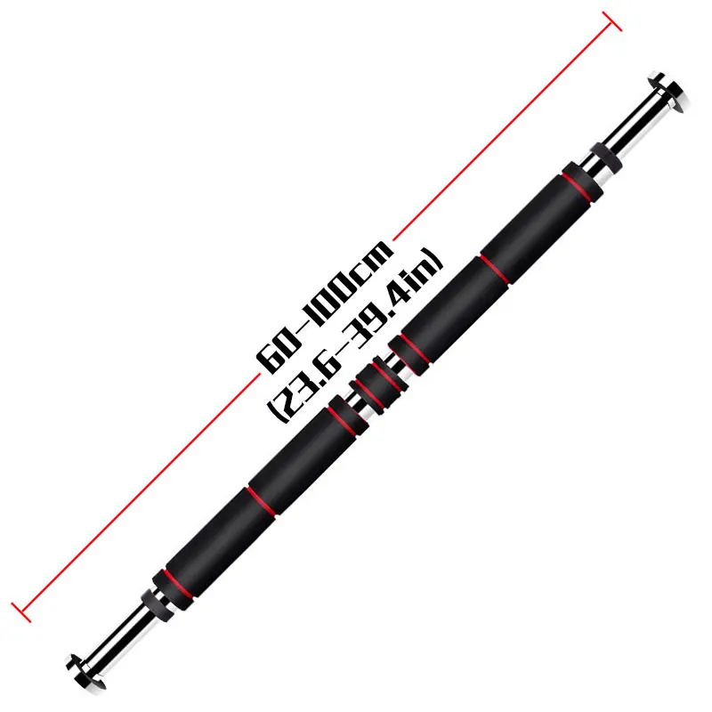 

Door Horizontal Bars 60-100cm Steel Adjustable Training For Home Gym Workout Sport Fitness Pull Up Bar Equipments