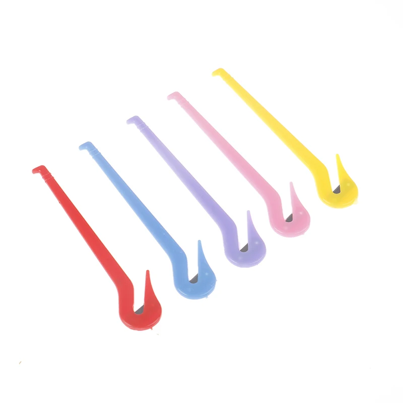 5PCS Hair Bands Rubber Cutter Not Hurt Disposable Band Remover Tool Durable Salon Headwear Cut Knife Accessories |