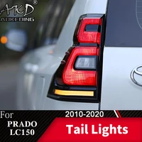 for car toyota prado lc150 2010 2020 tail lamp led fog lights day running light drl tuning car accessories tail lights