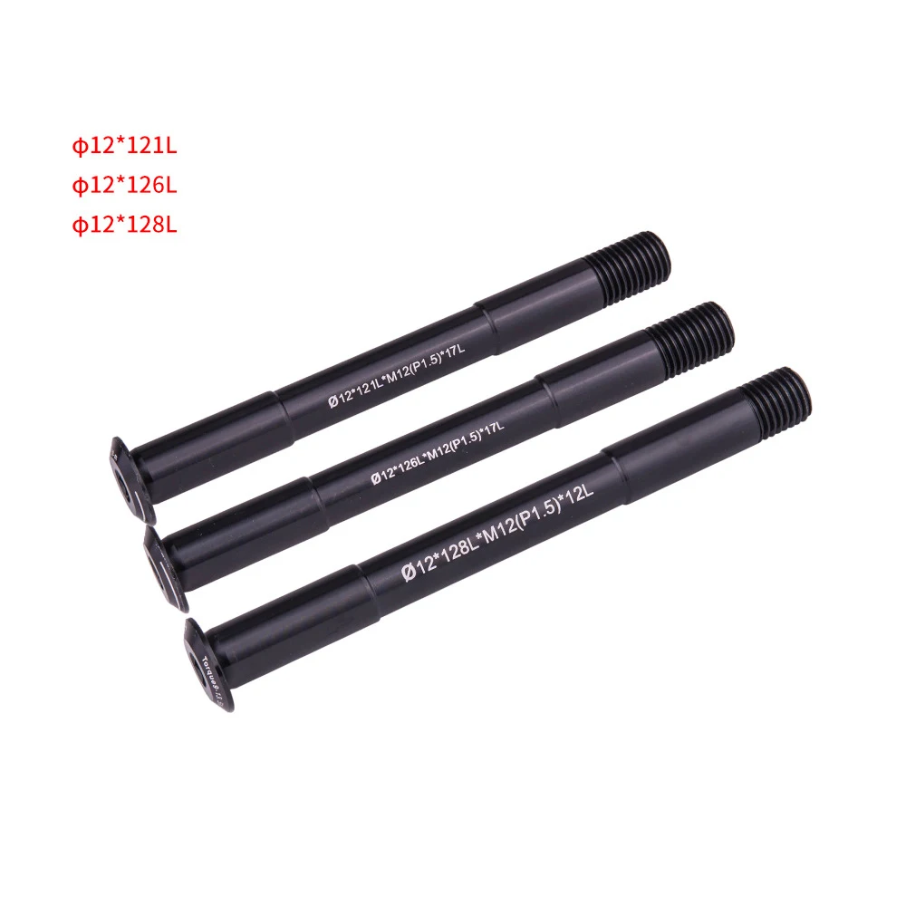 Bicycle Quick Release Thru Axle Skewers MTB Boost Road Disc Brake Fat Bike 122/138/148/160/167/173/183mm*M15x1.5 M12x1.5 M12x1.0 | Спорт и