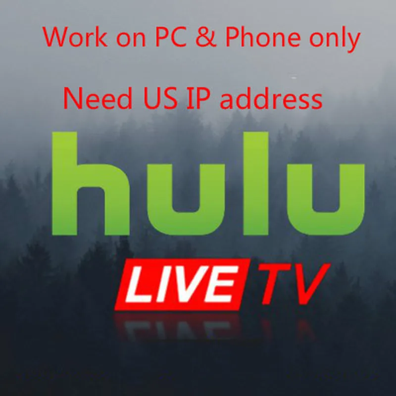1 год Hulu Премиум аккаунт 12 месяцев Add On HBO ТВ шоу фильмы 6 гарантии Live tv