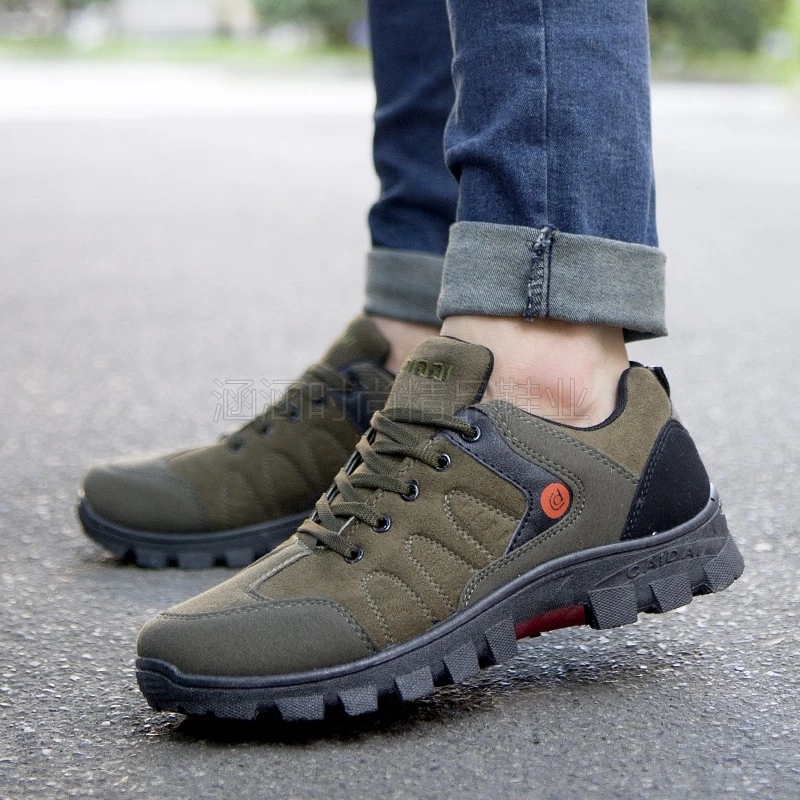 

Men Hiking Shoes Soft Bottom Outdoor Sports Non-slip Waterproof Lightweight Discount Wear-resistant 39-45 Yards Adult Boots
