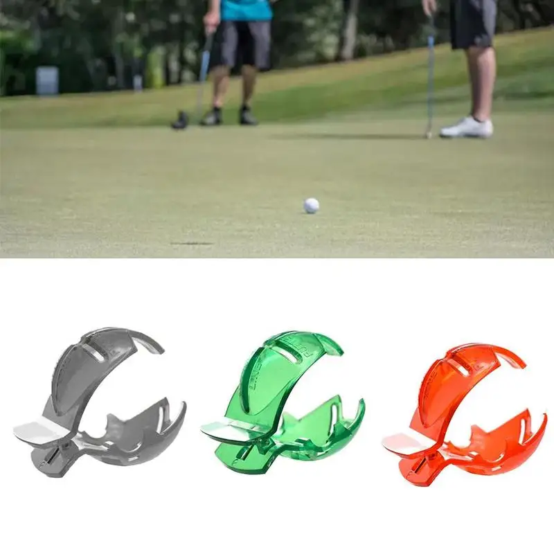 Аксессуары для клюшек гольфа принадлежности прозрачный мяч зеленая линия маркер