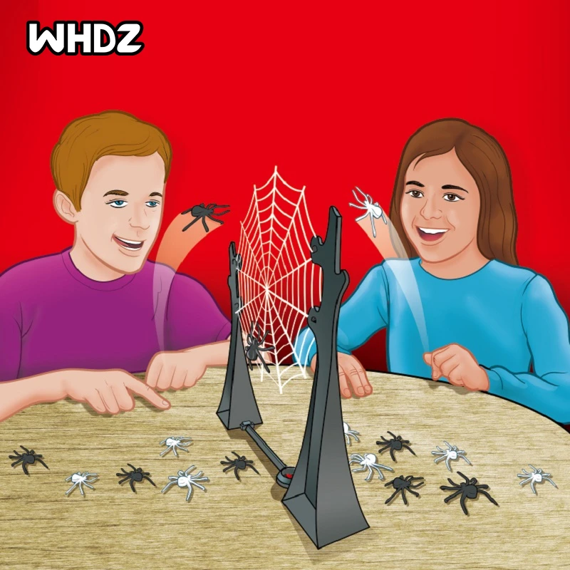 

NEW Funny Ejection Spider Web Bouncing Spider Parent Child Interactive Game Kindergarten Toys Gift