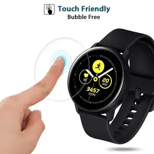 Ультратонкая прозрачная защитная пленка для экрана HD для Samsung galaxy watch Active 2 40 мм 44 мм Active 2, прозрачная пленка для экрана