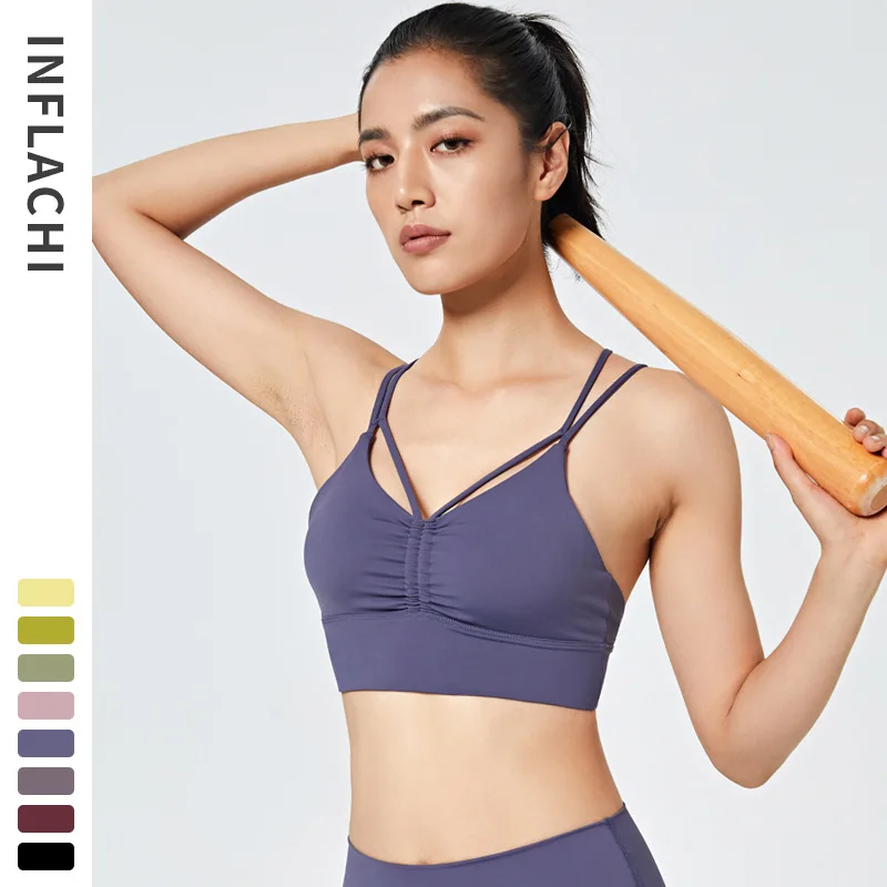 Лидер продаж сексуальное Спортивное нижнее белье с красивой спинкой женский