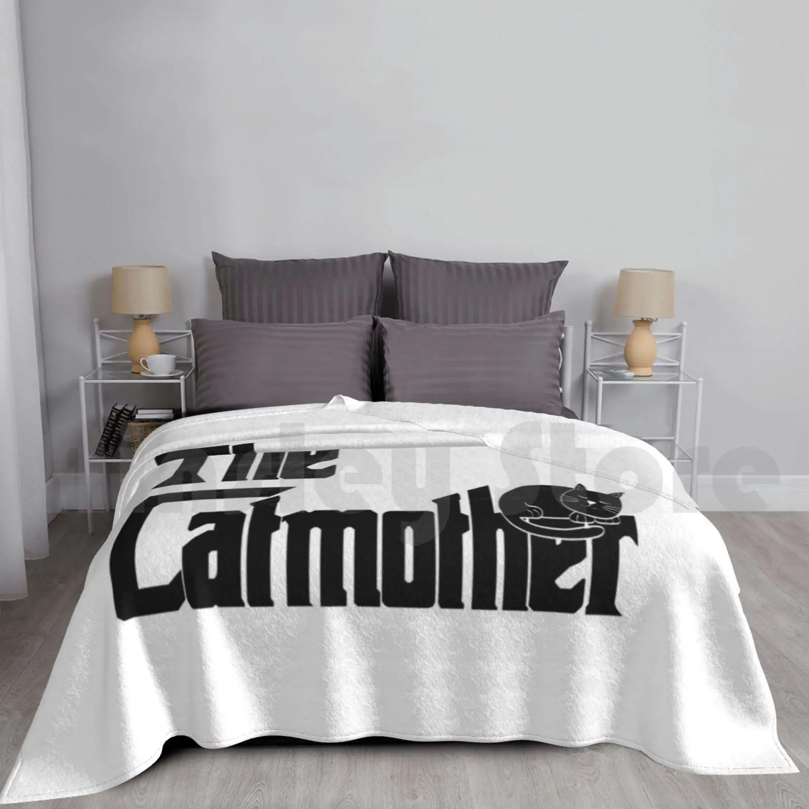 

Одеяло для матери-кошки, диван-кровать, путешествия, отец-Крестный отец, кошка, папа, я люблю кошек, кошек, влюбленных