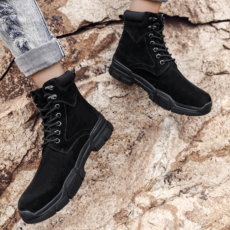 

Мужские повседневные кроссовки, мужская повседневная обувь, мужские кроссовки, мужские Кожаные слипоны для ботинок, черная Повседневная мо...