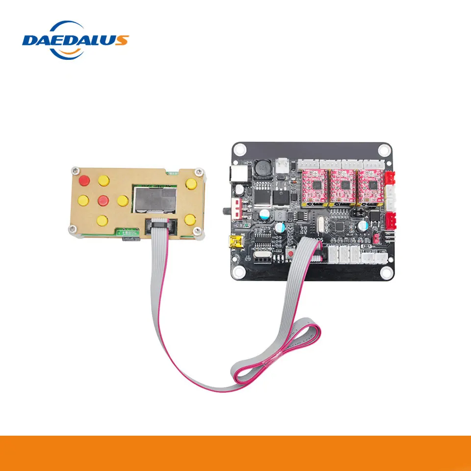 Daedalus CNC GBRL Автономный контроллер с Bluetooth 3 осевой ЧПУ GRBL оффлайн плата для