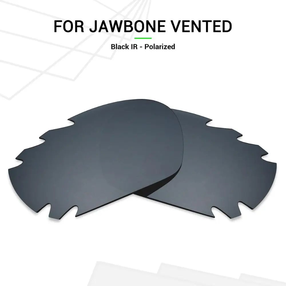 

Поляризованные Сменные линзы SNARK для солнцезащитных очков Oakley Jawbone, черные ИК