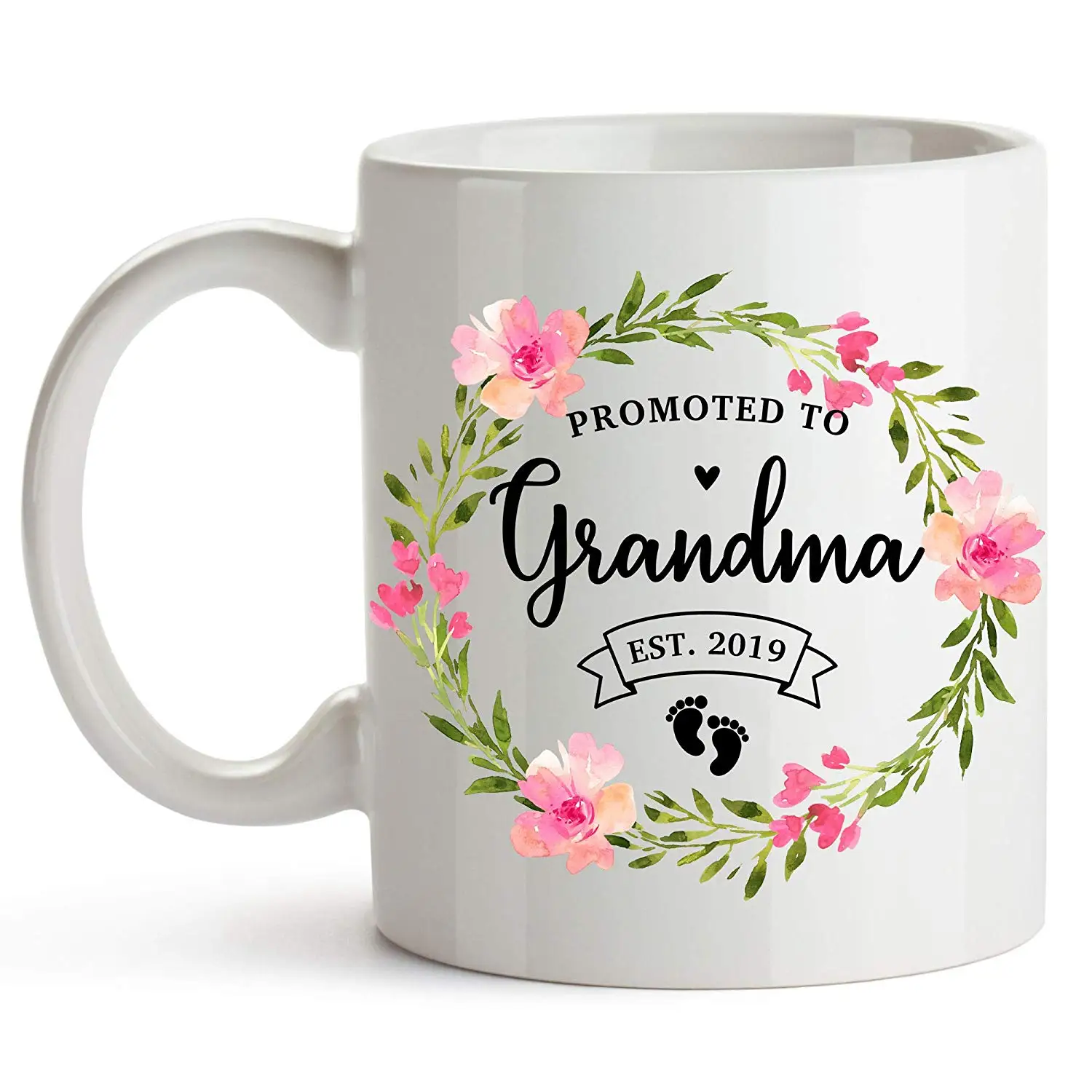 Best Moms Get Promoted to Grandma Mug Gifts - 11 oz Coffee Cup for First Time | Дом и сад