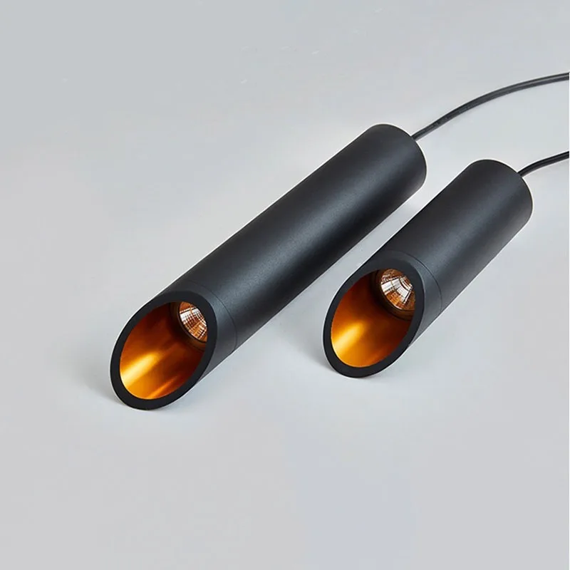 Цилиндрическая светодиодсветодиодный Подвесная лампа с регулируемой яркостью