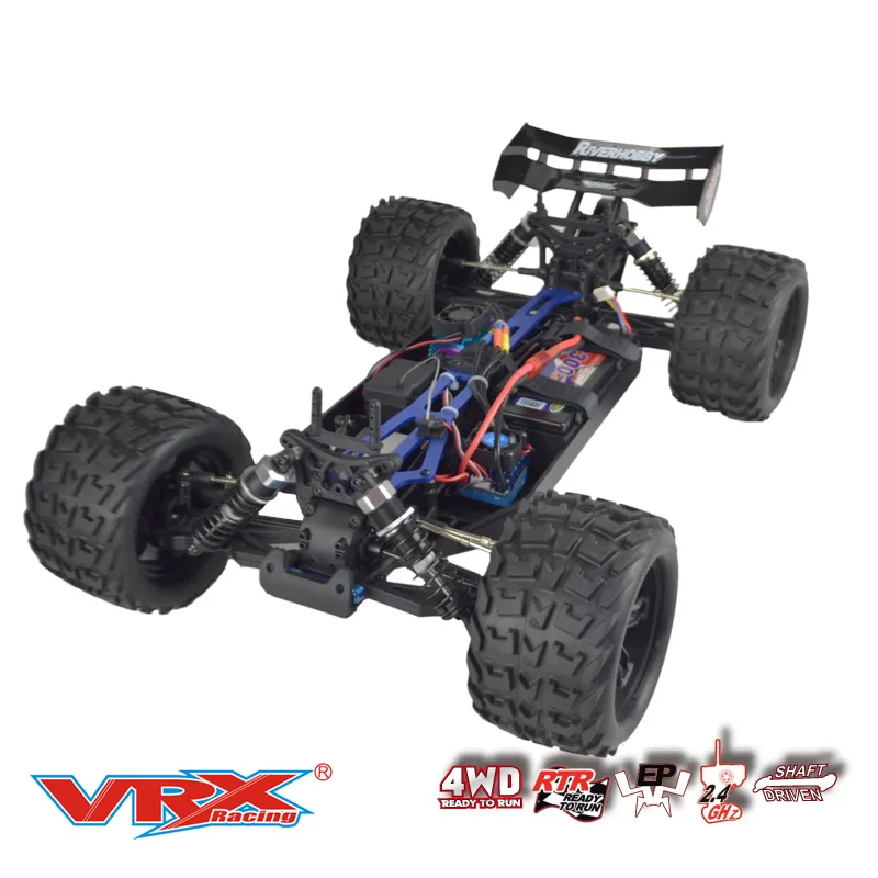 Электрический бесщеточный Радиоуправляемый грузовик VRX Racing RH818 Cobra 1/8 RTR W/60A ESC/3660