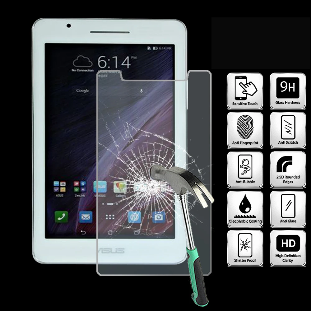 Закаленное защитное стекло для Asus FonePad 7 FE170CG FE171CG Взрывозащищенная пленка экрана