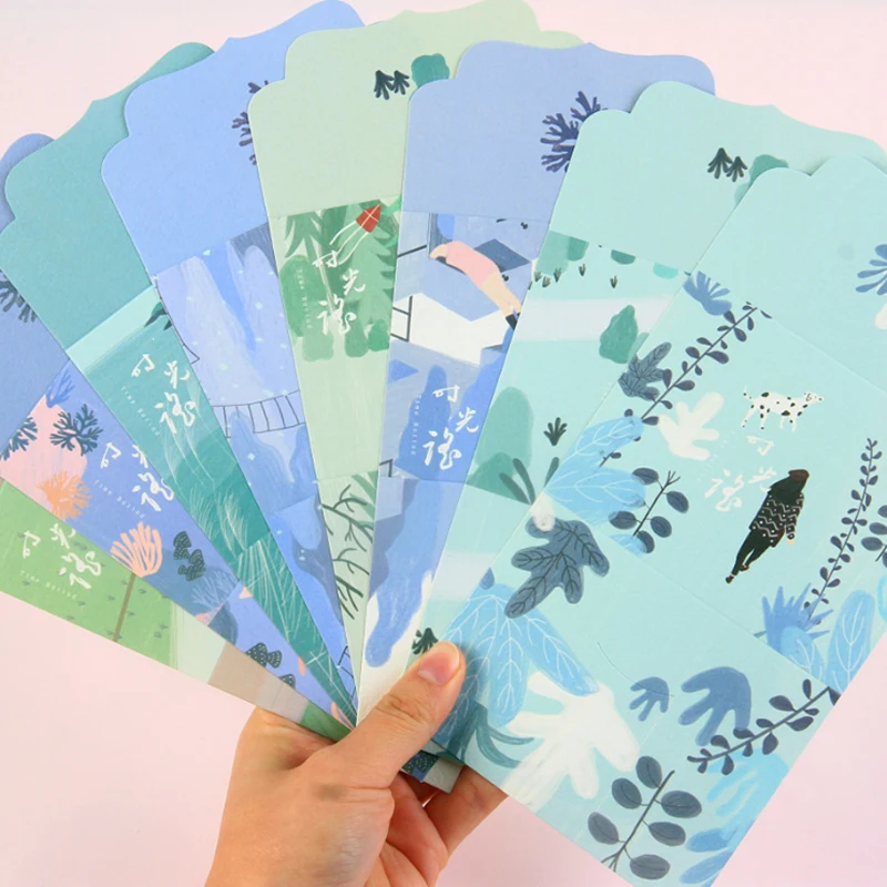 

free shipping 20packs 22*10.6cm Garland Blank Envelope Greeting Card Postcard envelopes for letters