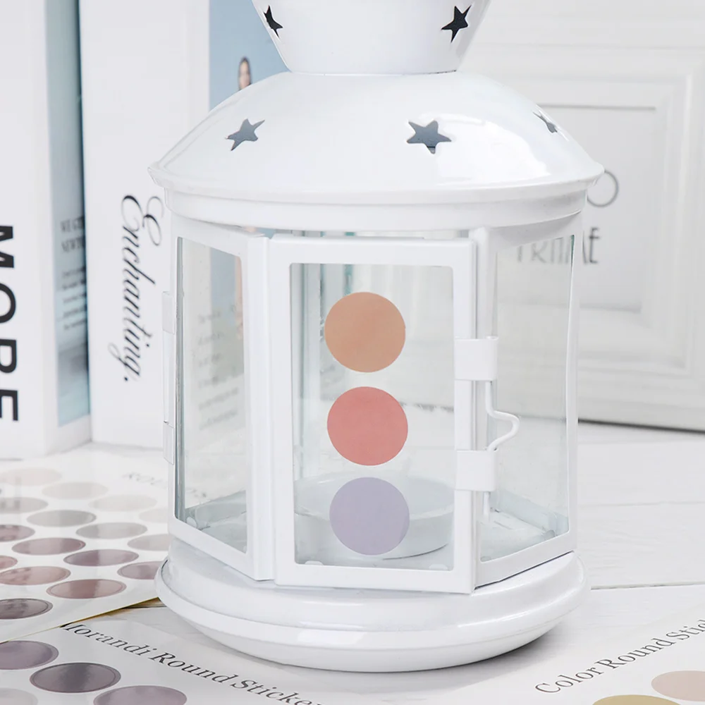 Нестандартные круглые наклейки DIY записываемые цветной альбом для скрапбукинга