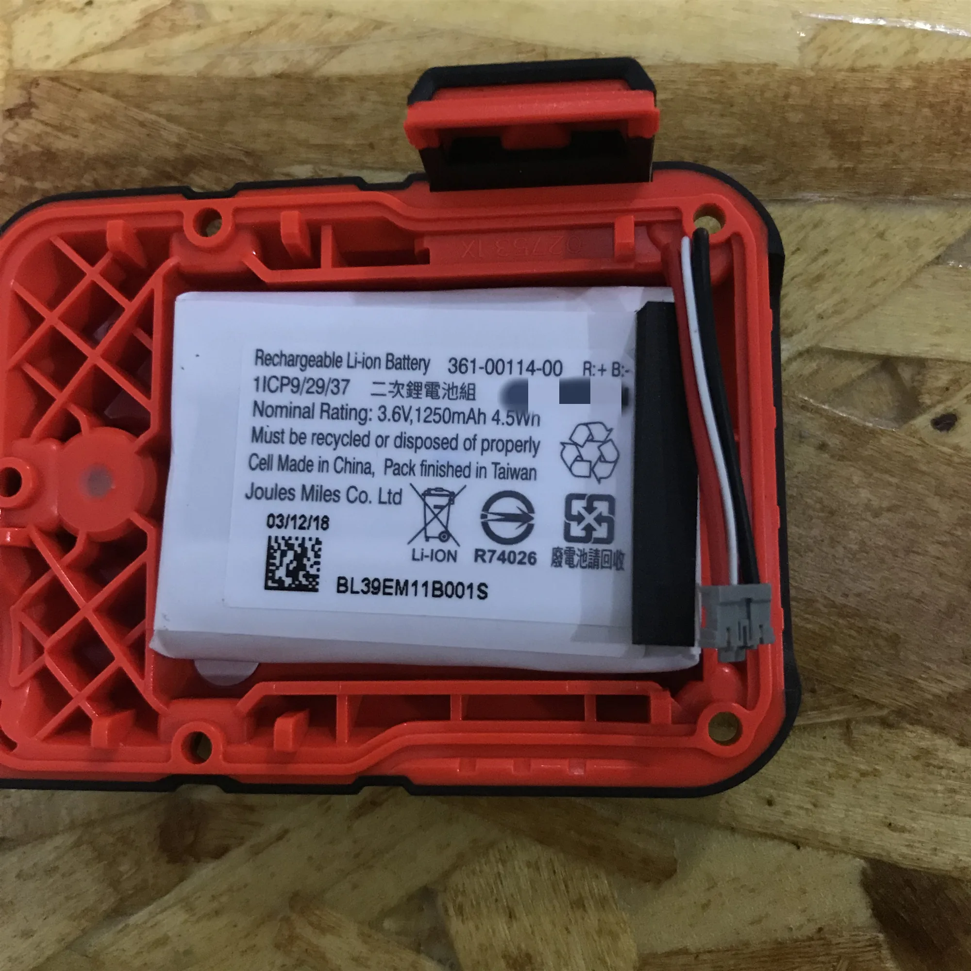 Для inReach Mini задняя крышка и замена батареи оригинальная перезаряжаемая литиевая батарея применяется к GARMIN inReach Mini gps