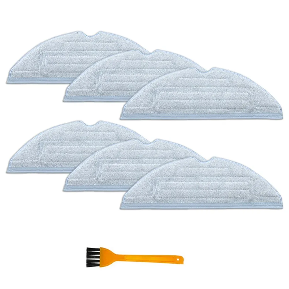 

Mop Cloth + Brush For T7 T7S T7PLUS T7SPLUS S7 S7MAX Robot Vacuum Cleaner Mop Cloth Household Cleaning Parts Replacement Tools