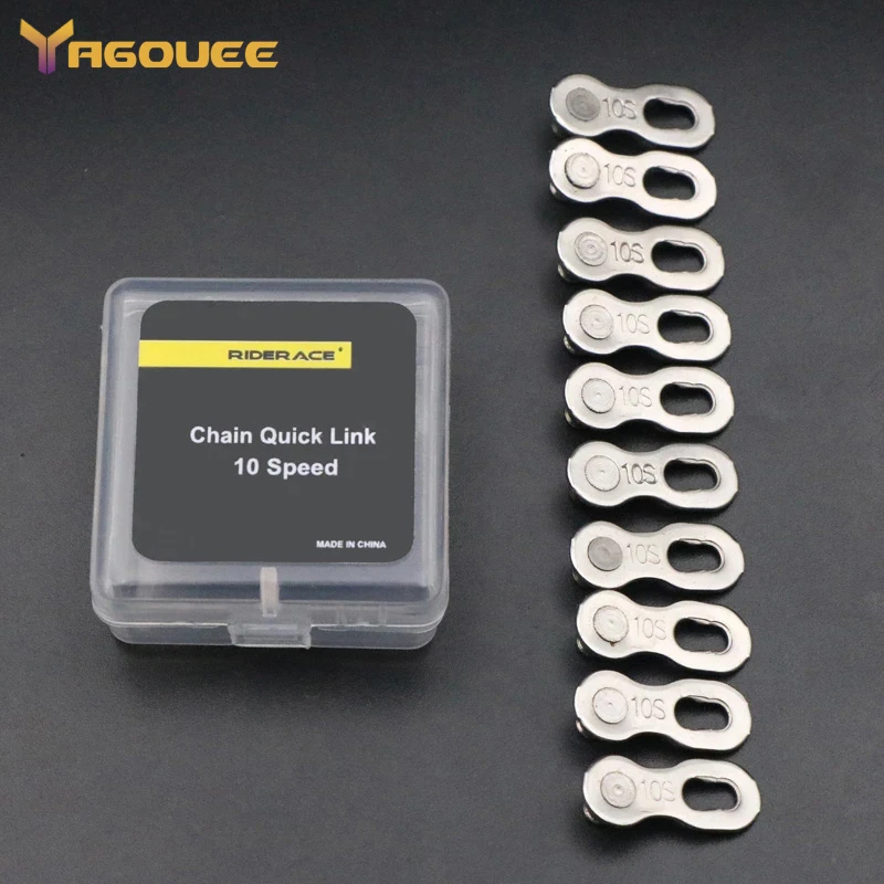 

Quick Master Links For Mountain Bike 6/7/8/9/10/11 Speed 5 Pair Bicycle Chain Link Connector Joints Buttons Cycling Speed