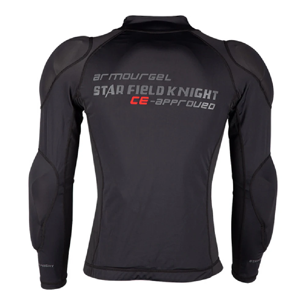 Черная мотоциклетная куртка Для мужчин всего тела Броня мотоцикла для