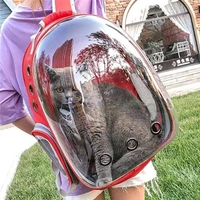 breathable pet carrier bag gatos dog cat bag basket portable outdoor travel cat backpack carrying cage pet supplies mascotas