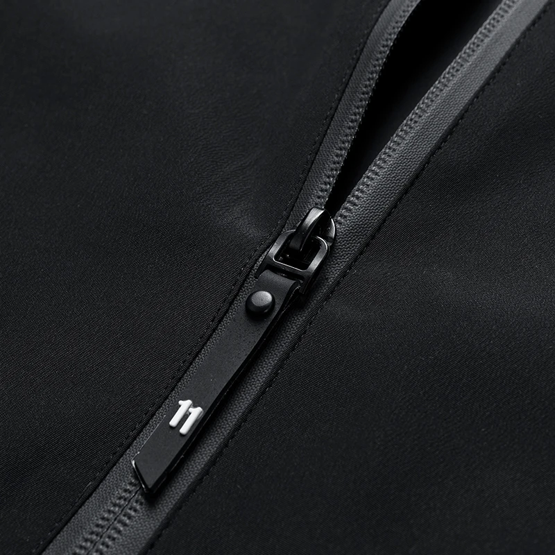 

Gman Spring Autumn Men's Casual Outwear Zipper Closure Fashion Hooded Jacket In Simple Style Solid Color Clothing M-4XL 2135