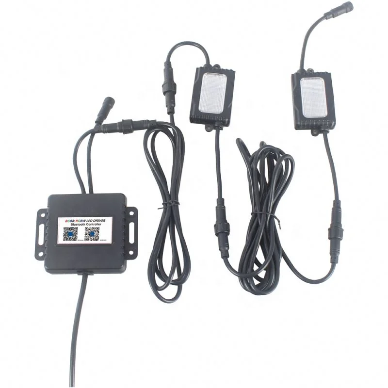 Lantsun LED rgb rock lights kits buletooth&APP control