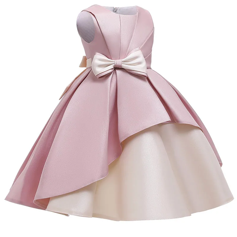 

2021 New European and American Puffy Princess Dress Catwalk Dress Cotton Lining Girls Performance Dress GD12