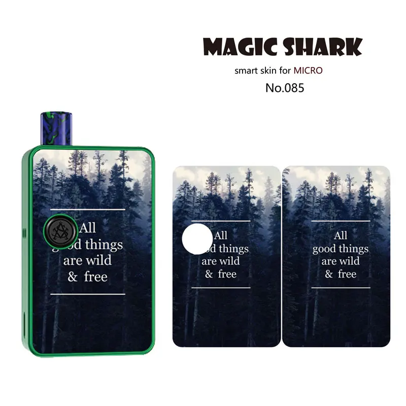 Magic Shark Dream On Dearmer Me + You стикер с английскими словами Vape Pod чехол пленка для Asvape Micro