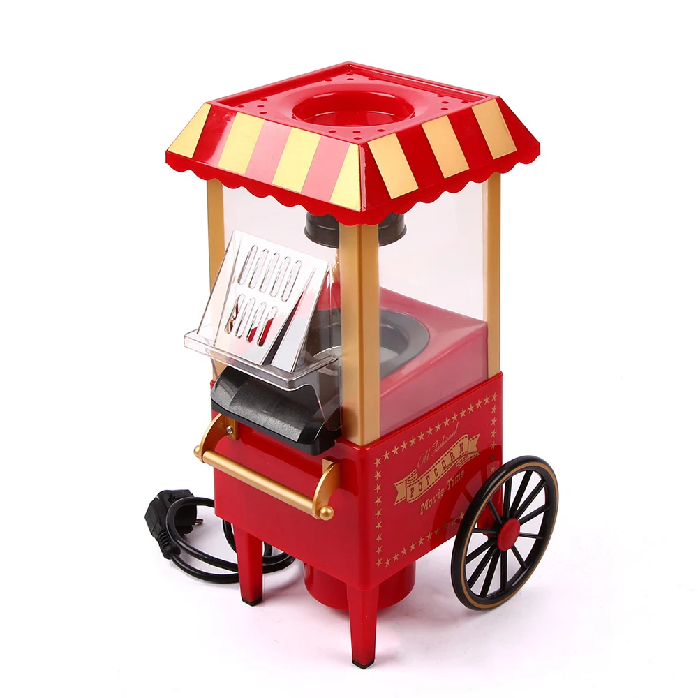 Мини кукурузный Поппер бытовой здоровый горячий воздух без масла попкорн машина