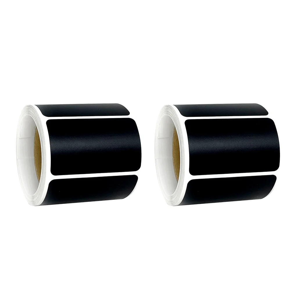 

2 Rolls 5cm Simple Seasoning Bottle Sticker Labels Self-Adhesive Stickers