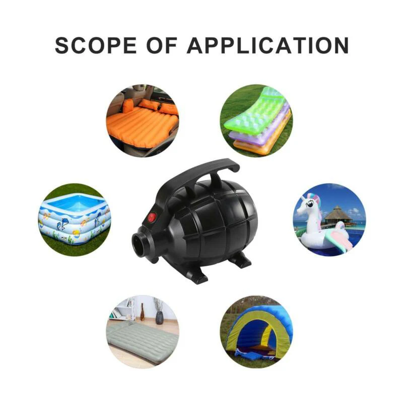 

Portable Special Shape Car Inflatable Pump 220V Air Compressor Car Tire InflatorTyre Pump Mini Electric Tyre Inflator Tool